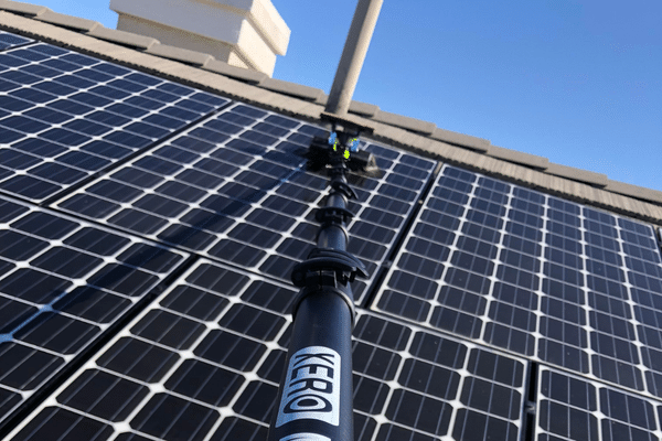 Solar panel cleaning in Temecula