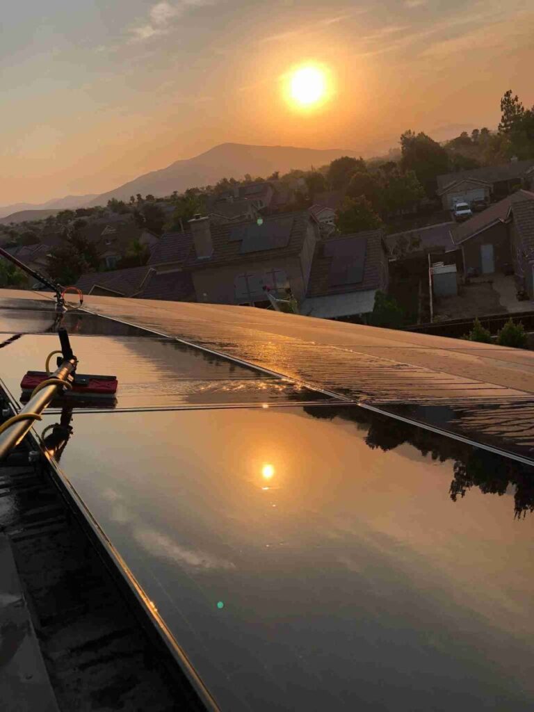 Harvesting Holiday Sun with Solar Panel Cleaning